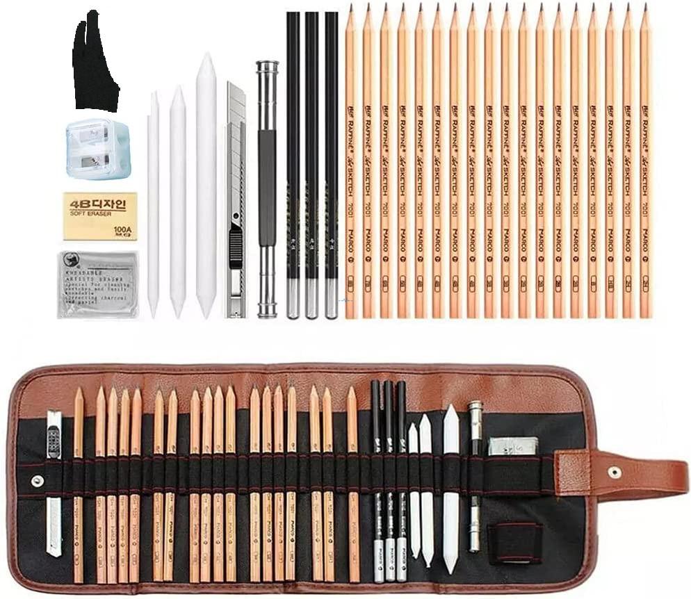 Wholesale Marco Sketch Pencil Professional Drawing Pencils Set Beginner  Brush Set For Students And Children Includes Sketching Charcoal And Art  Supplies Y200709 From Long10, $10.2