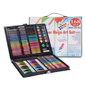 Popular Set De Arte Supplies 168 Pcs Drawing Art Set Painting Drawing For Kids