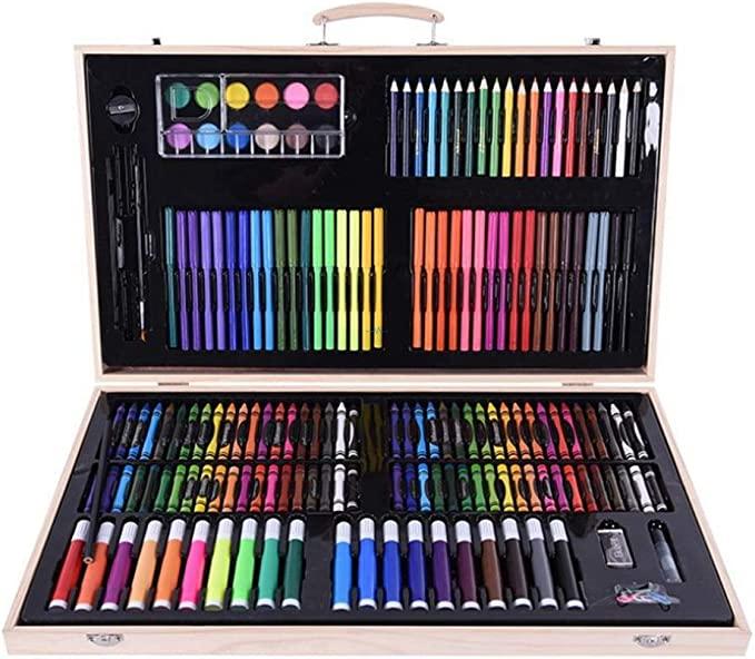 180 Colored Pencils Wooden Colouring Colored Pencils With Tin Box  Professional School Stationery Drawing Art Supplies For Artis